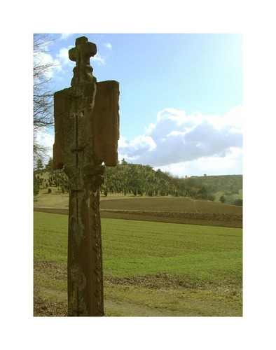 Gekreuzter Wacholderberg in der Eifel