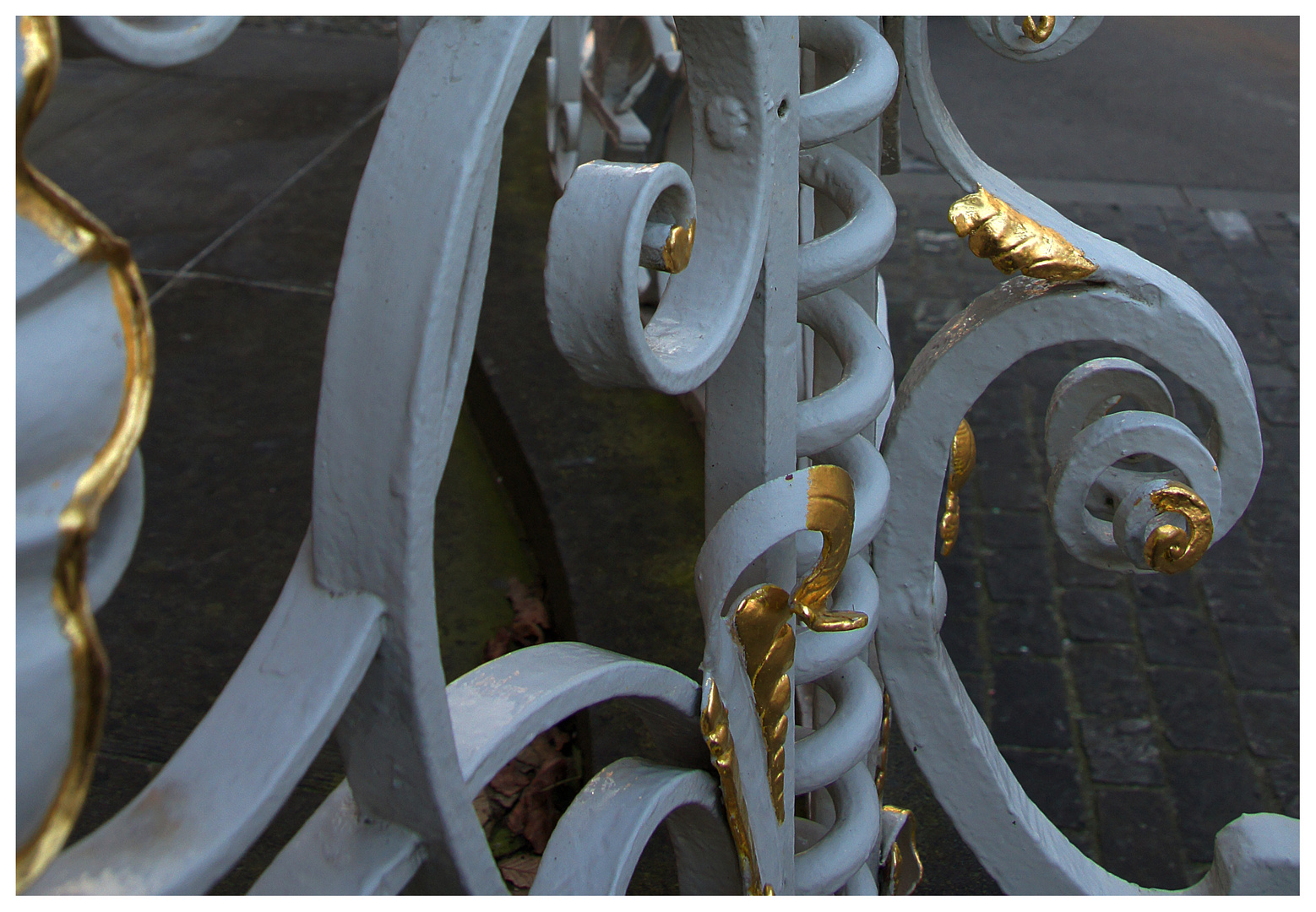 Geländer-Detail am Rathaus