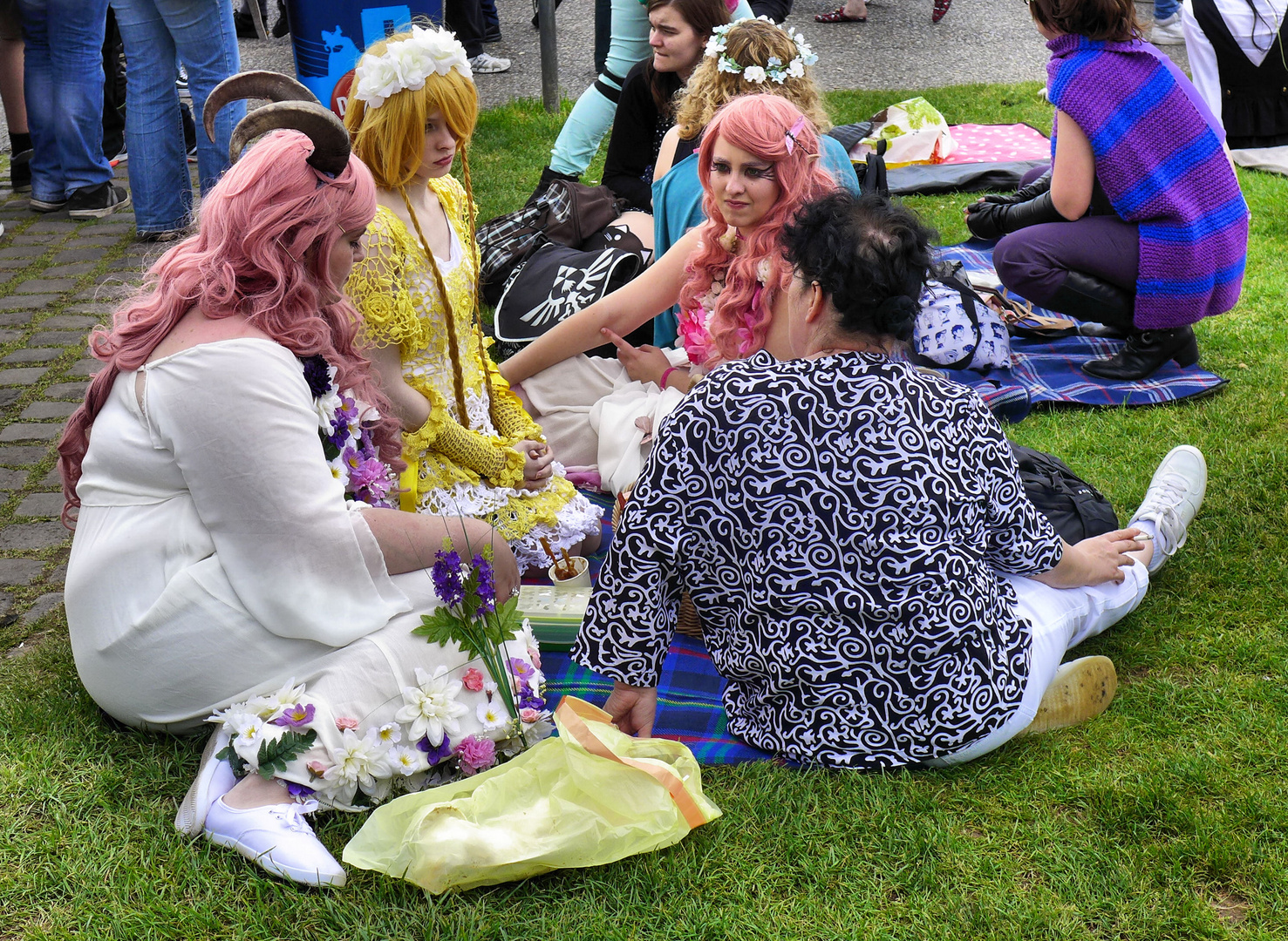 Gelage am Japantag 2017 in Düsseldorf