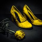 Gelb ist der Schuh