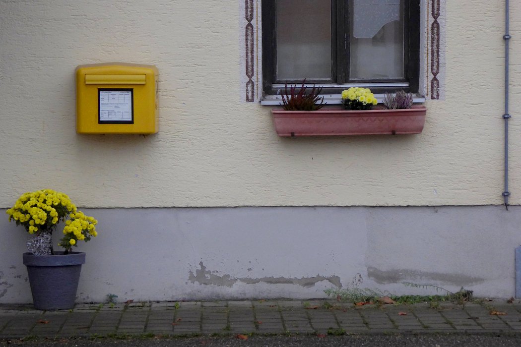 Gelb ist die Post