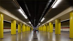 gelbe Säulen