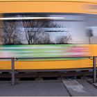 gelbe Strassenbahn