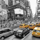 Gelbe Taxis New York 10 - Time Square