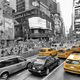 Gelbe Taxis New York 10 - Time Square