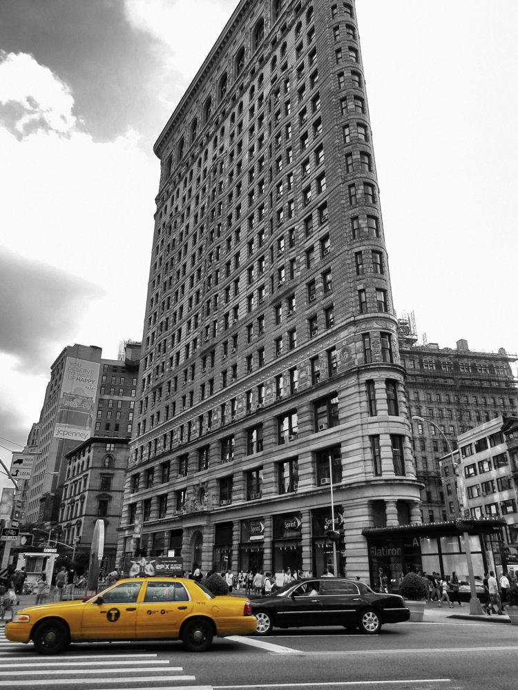 Gelbe Taxis New York 2 - Flatiron