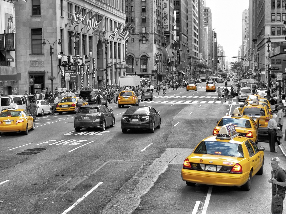 Gelbe Taxis New York 9