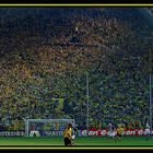 Gelbe Wand