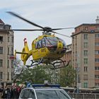 gelber Engel im Einsatz