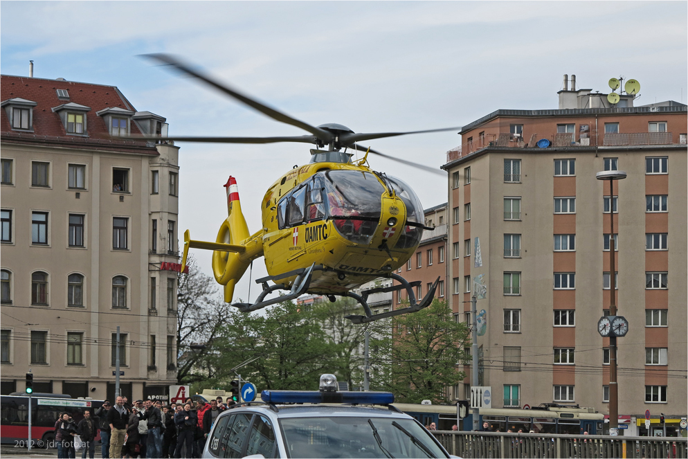 gelber Engel im Einsatz