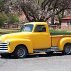 gelber Lastesel - Chevy Pickup