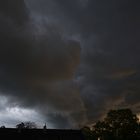 Gelbes Gewitter am Abend