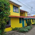 Gelbes Haus in Tortuguero Costa Rica