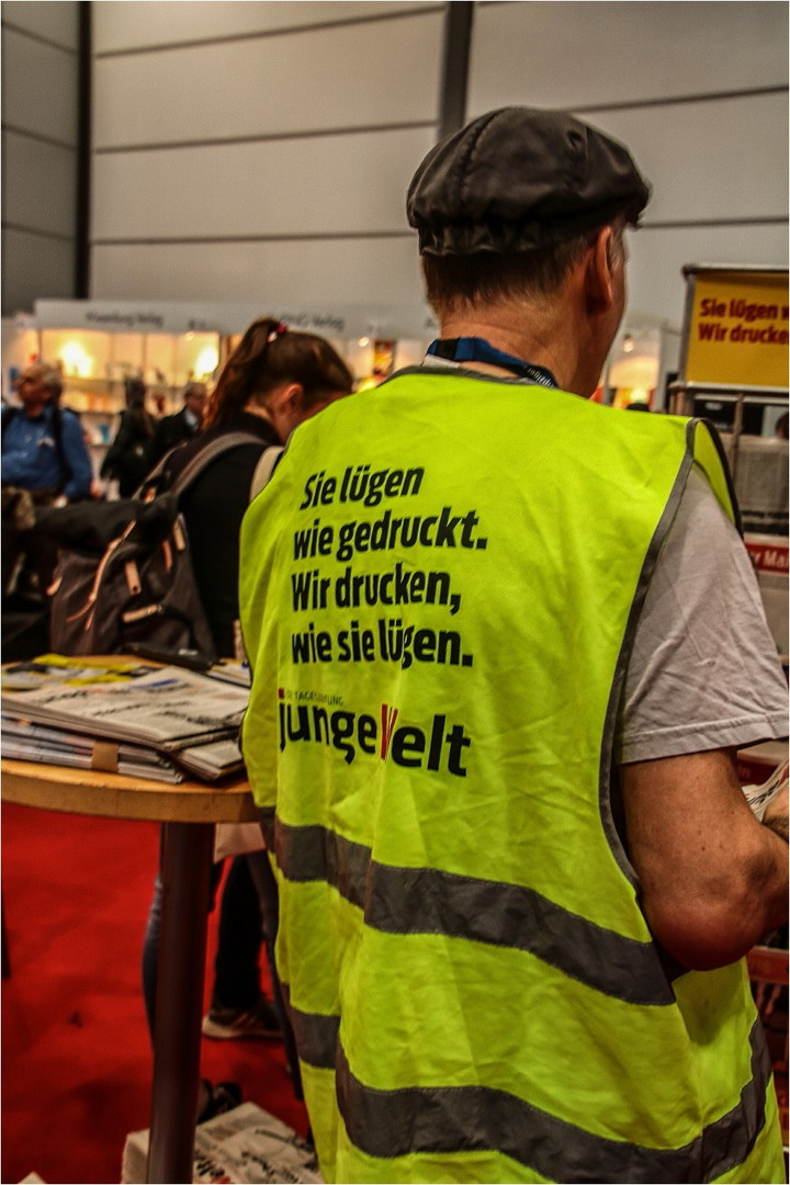 Gelbweste @ Buchmesse