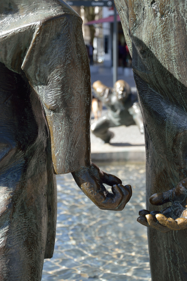 Geldbrunnen in Aachen