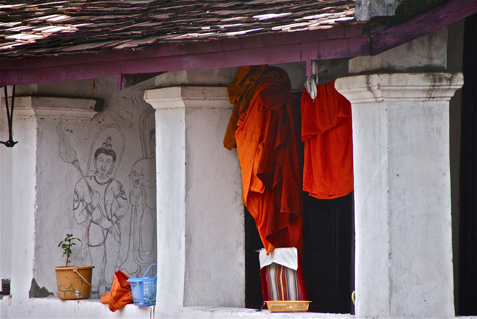 gelebter buddhismus, luang prabang 2010