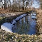 Gelegentlich sieht man noch Schneereste...