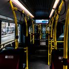 Gelenkbus ""Tatzelwurm" auf der Linie 13a inside