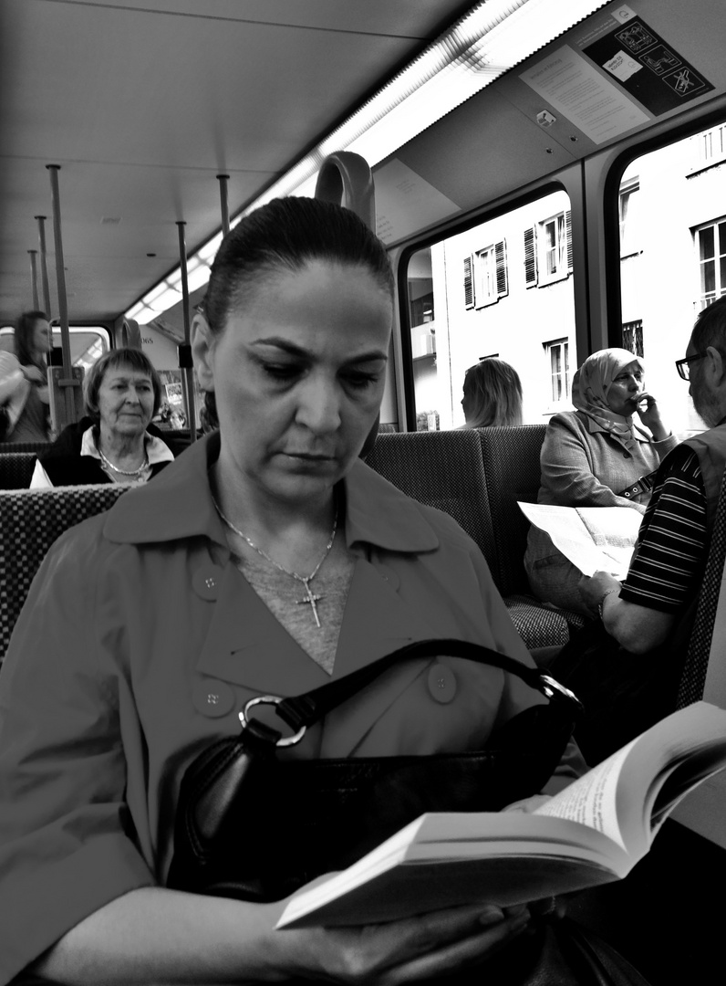 Gelesen in der S Bahn