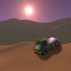 Geli in der Wüste