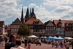 Gelnhausen am Obermarkt Jährlicher Antiquitätenmarkt