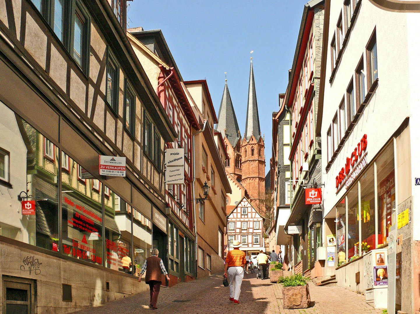 Gelnhausen, Einkaufsmeile