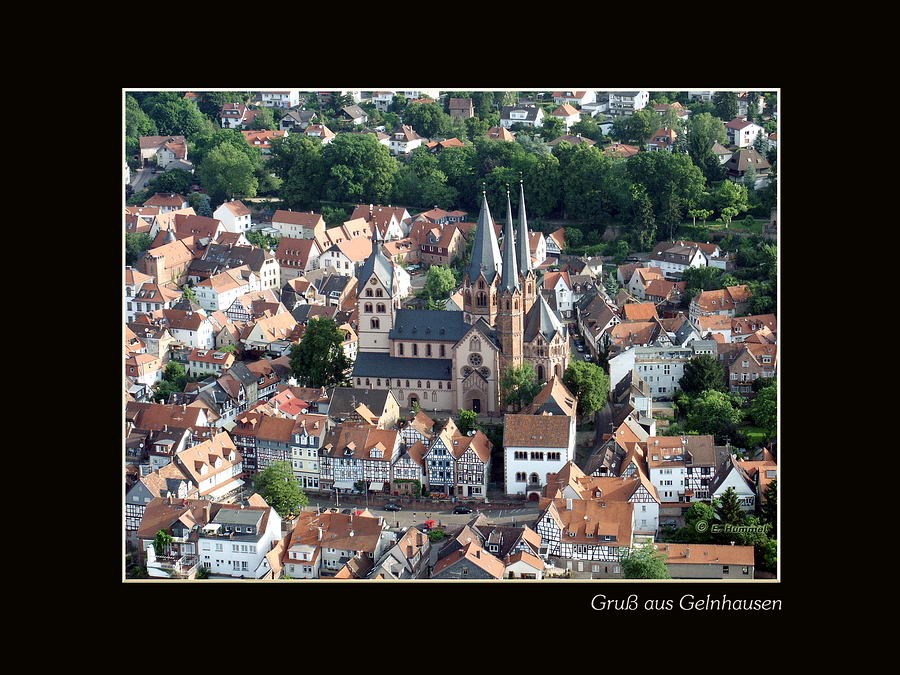 Gelnhausen - Marienkirche mit Untermarkt