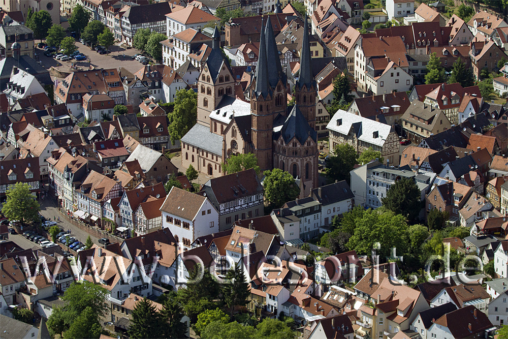 Gelnhausener Altstadt mit Marienkirche