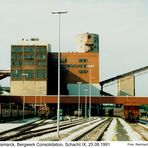 Gelsenkirchen-Bismarck, Bergwerk Consolidation, Schacht XI, 1991