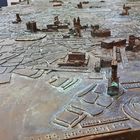 Gelsenkirchen im Masstab 1:6000 auf Bronzeplatte