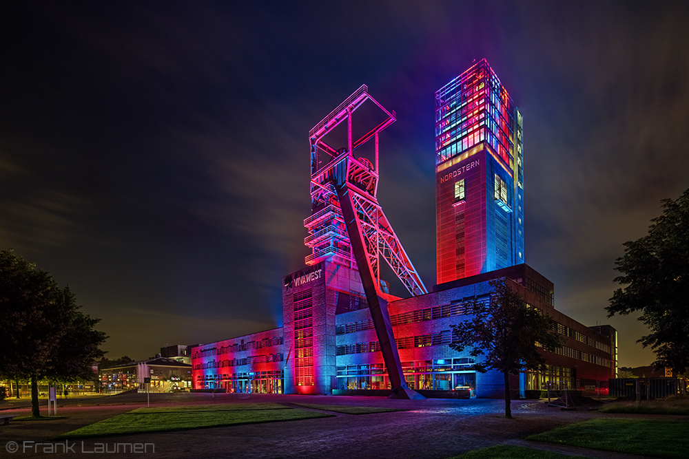 Gelsenkirchen Zeche Nordstern Foto & Bild industrie und technik