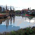 Gemälde im Stader Hafen