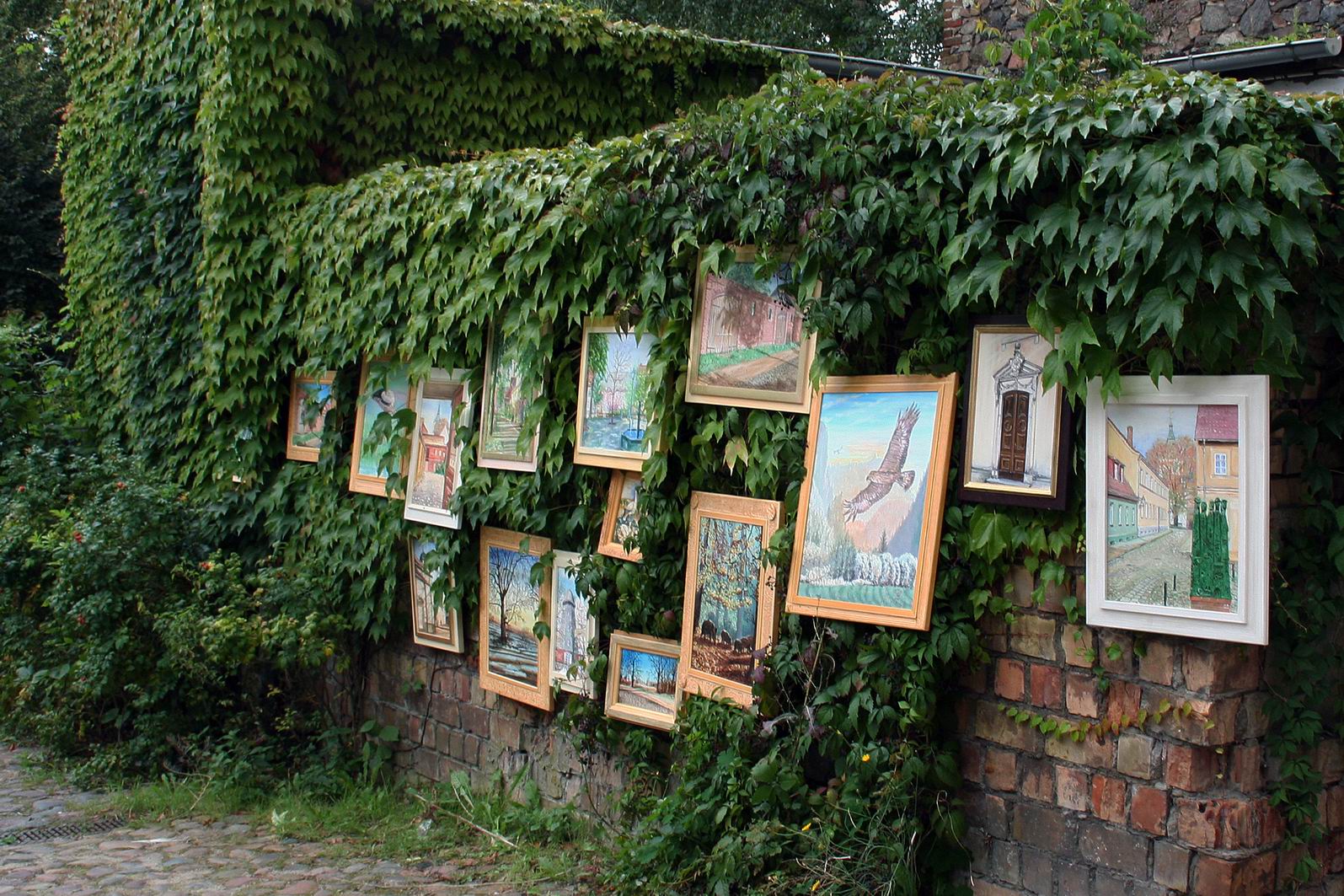 Gemälde in Altlandsberg zum Tag der offenen Höfe