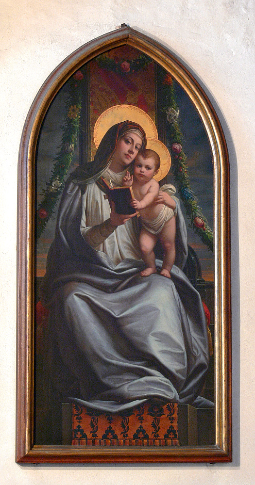 Gemälde "Maria mit Kind"
