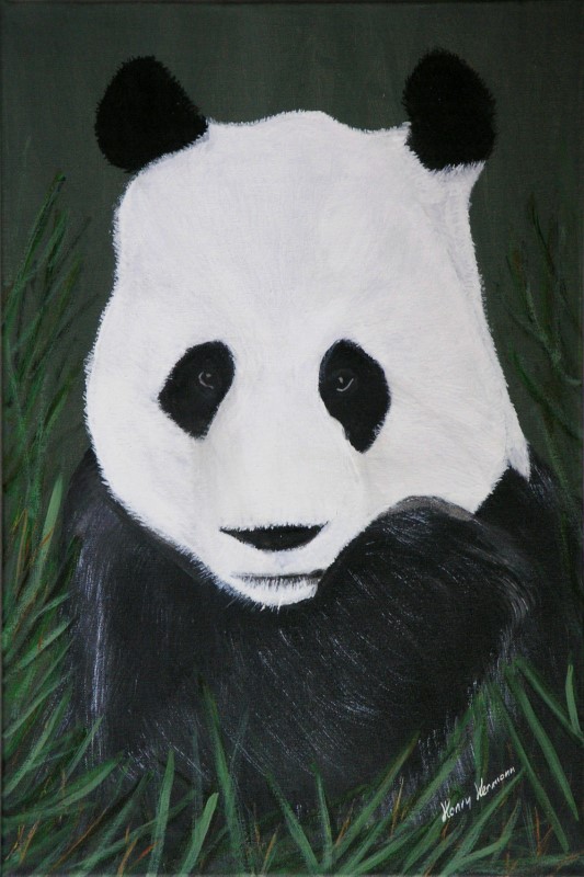 Gemälde "Panda"
