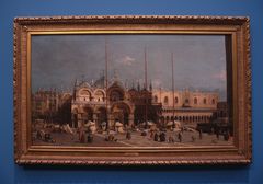 Gemälde von Canaletto : Markusplatz Venedig