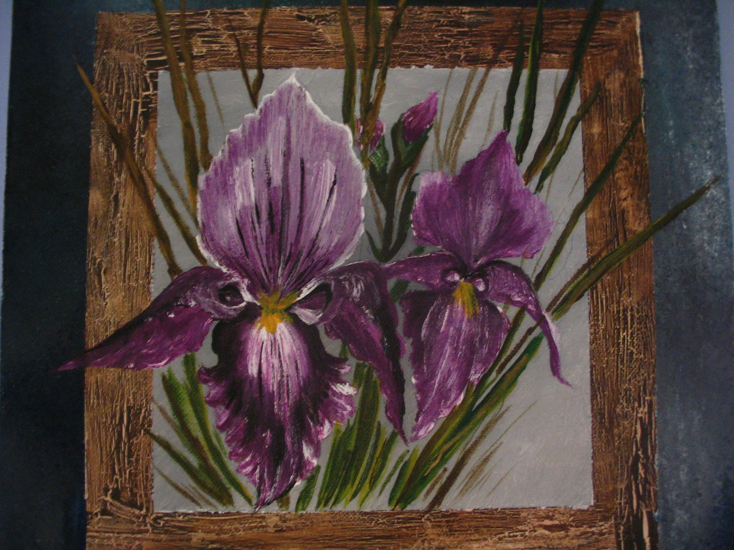 gemalte Iris