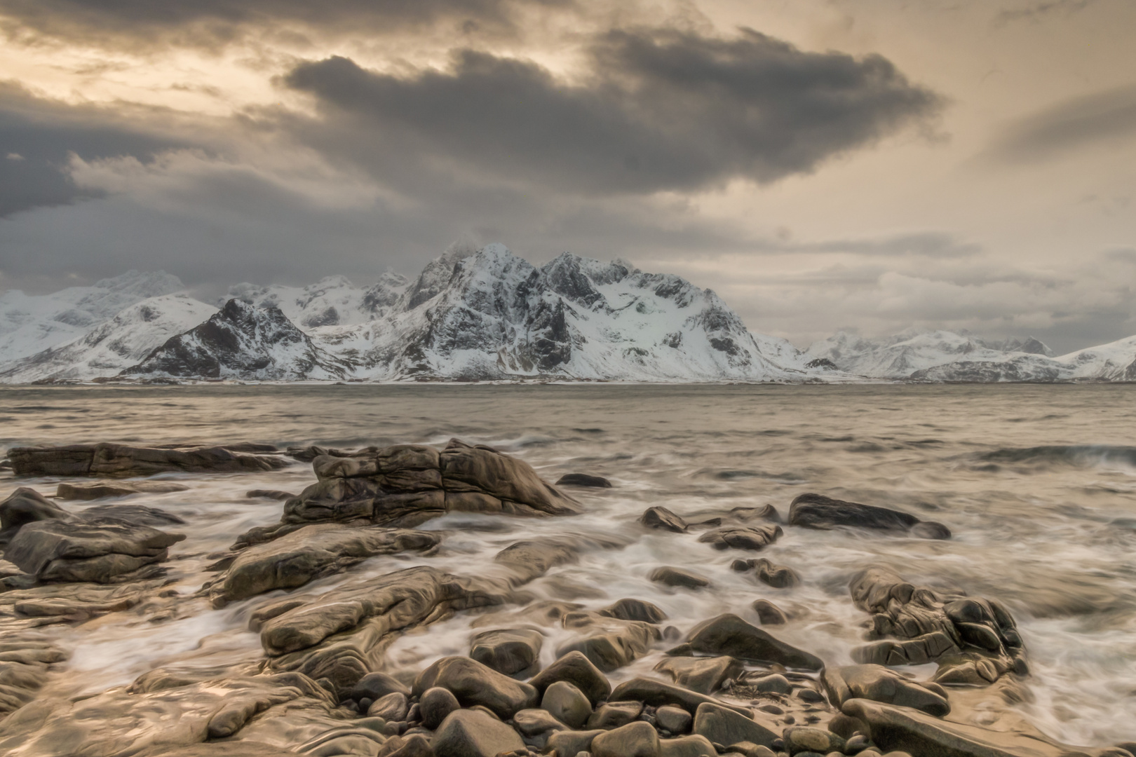 Gemalte Landschaft Foto Bild Wasser Sonne Wolken Bilder Auf Fotocommunity