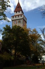 gemalter Turm