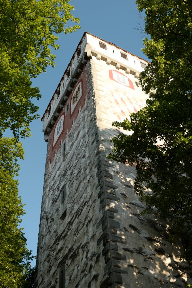 Gemalter Turm in Ravensburg