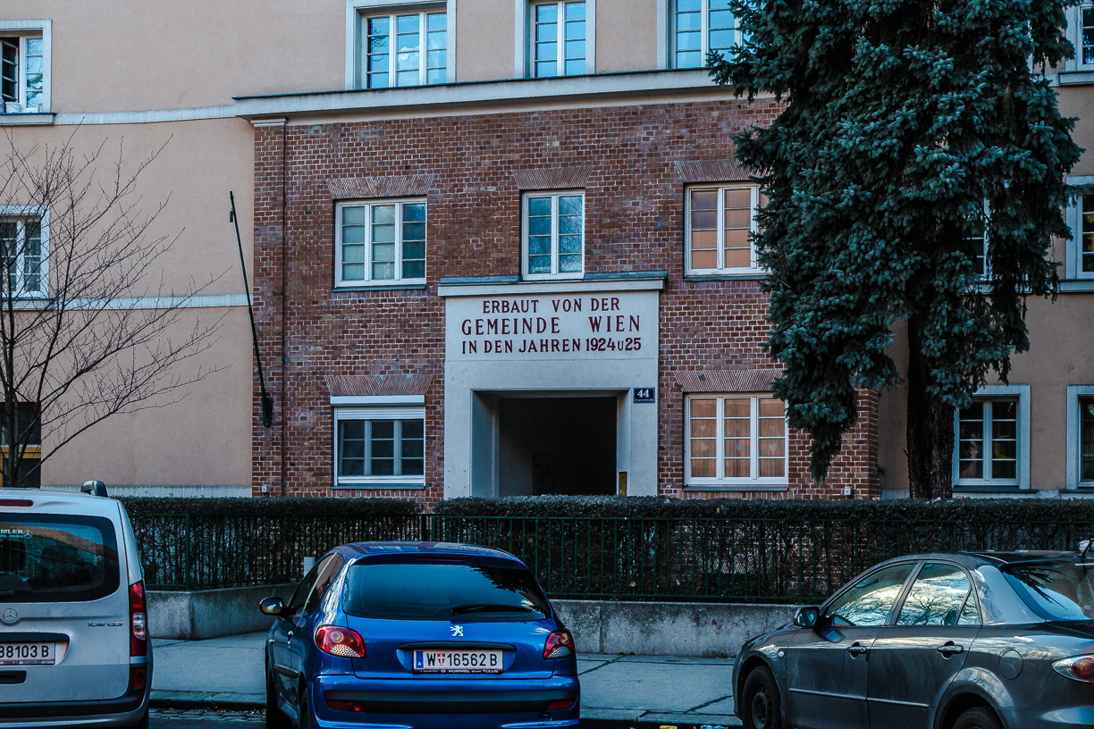 Gemeindebau "Winarsky-Hof" in der Brigittenau.