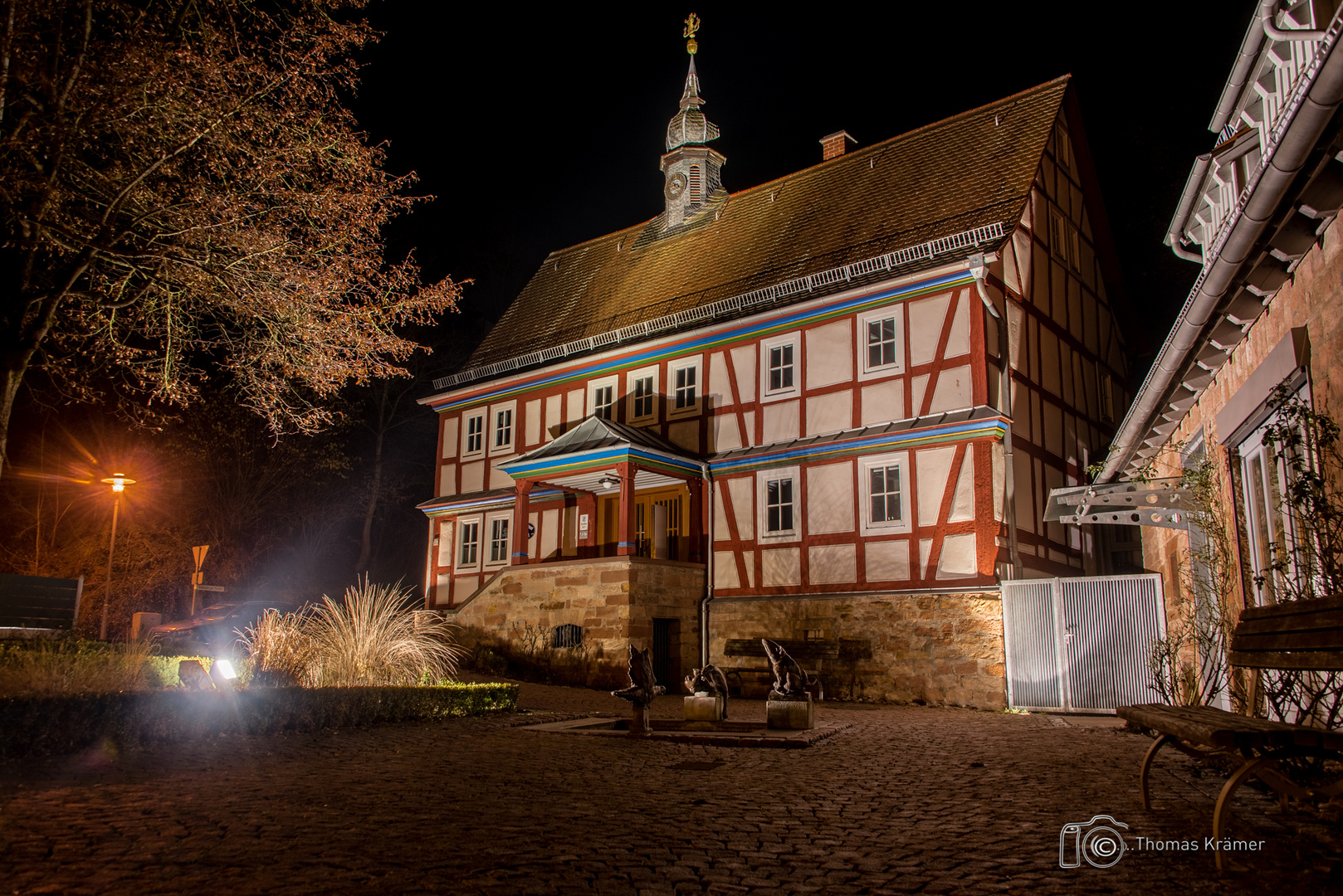 Gemeindehaus (Rathaus) in Sailauf (D75-1930)