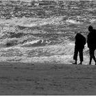 Gemeinsam am Strand ...