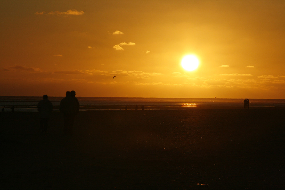 Gemeinsam am Strand...