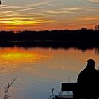 gemeinsam den Sonnenuntergang genießen.