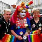 Gemeinsam mit Schwester Rosa auf dem CSD in Schwerin 2016