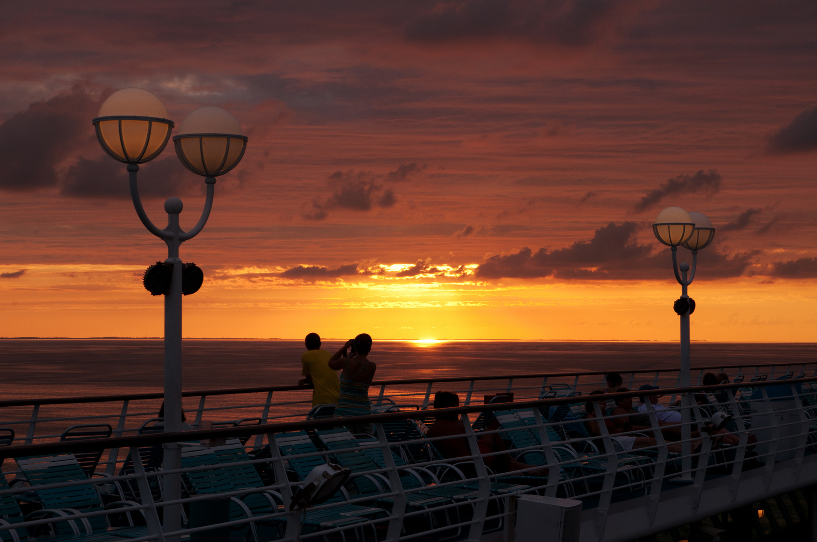 Gemeinsamer Sonnenuntergang