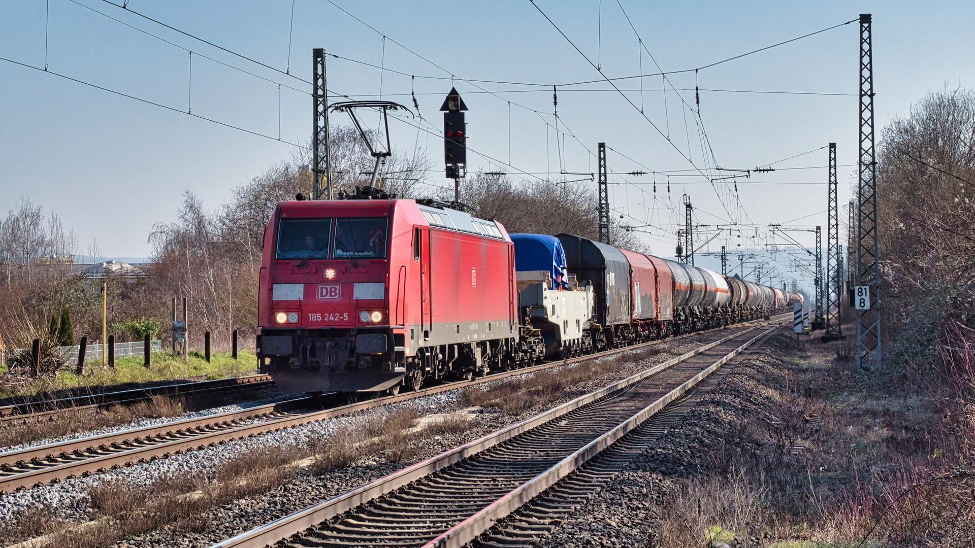 Gemischter Zug in Mülheim-Kärlich