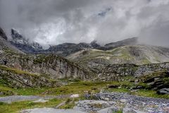 Gemmi pass, The Alpes