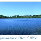 Gemündener Maar Eifel Daun